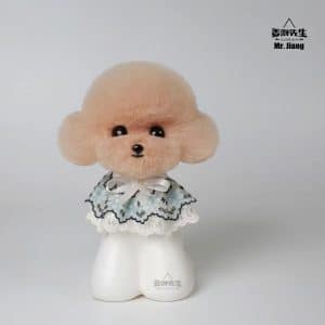 Teddy hoofd vacht champagne